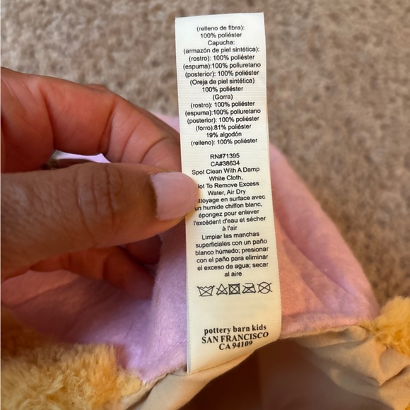 Pottery Barn Kids Skye Costume Hat - Tan and Pink - Picture 5 of 6